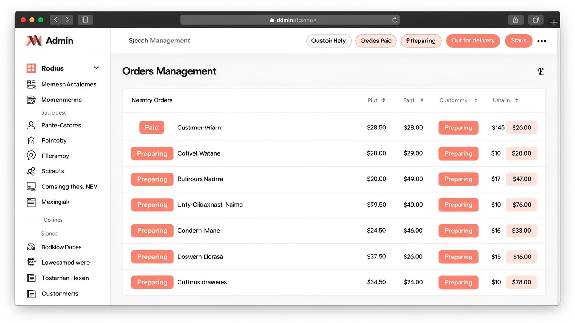 Kartly Orders preview